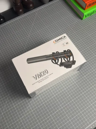 Microfone Comica VM20 (Lacrado)