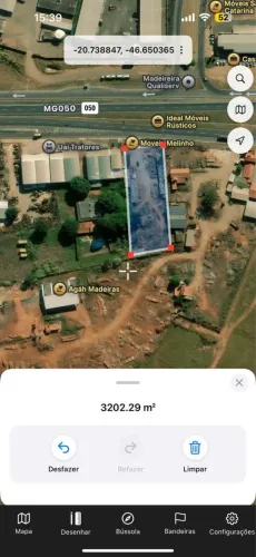 Vendo terreno às margens da MG-050 em Passos-MG