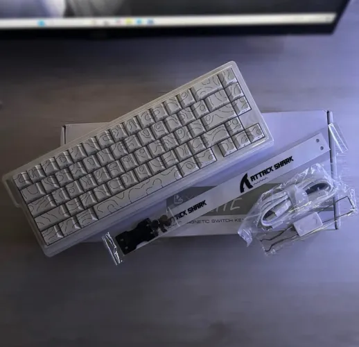 Attack Shark X68he Teclado Mecânico Magnético