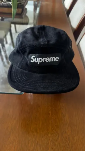 boné supreme preto rep 100% igual ao Og em perfeitas condições