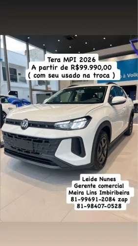 Volkswagen Tera 1.0 MPI Flex 12V 5P Mec. 2026