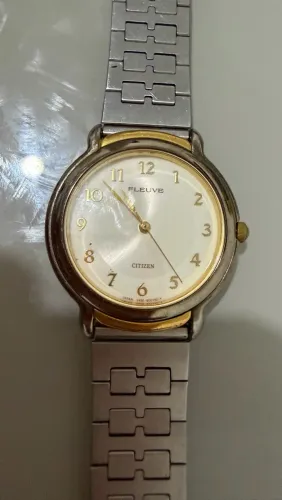 Relógio Citizen Fleuve Quartz Colecionador Anos 90