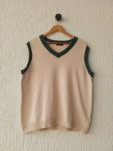 regata tricô shein masculino tam p