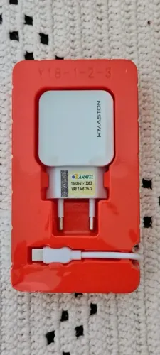 Carregador H?Maston 4.1A com 2 USB + Cabo Tipo C 1 Metro - Novo
