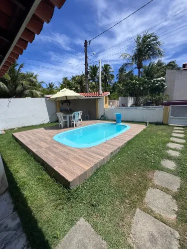 Casa barra de jacuipe linha verde condomínio à beira do rio 