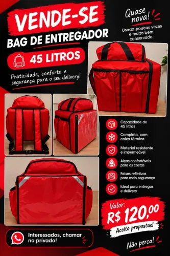 Bag com isopor