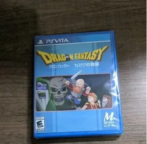 Jogo Psvita Dragon Fantasy Limited Run Lacrado Ps Vita