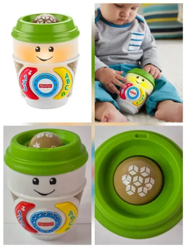 Cafezinho Aprende Comigo Fisher-Price<br>Em português