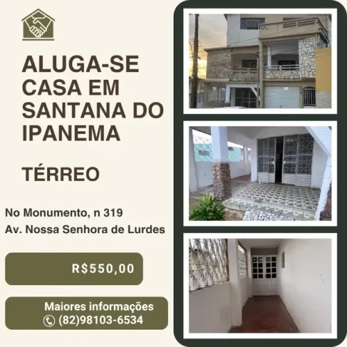 Casa térreo em Santana do Ipanema 