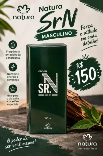 Perfume SrN Masculino Natura
