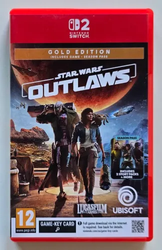 Star Wars Outlaws Gold Edition Nintendo Switch 2 Físico 