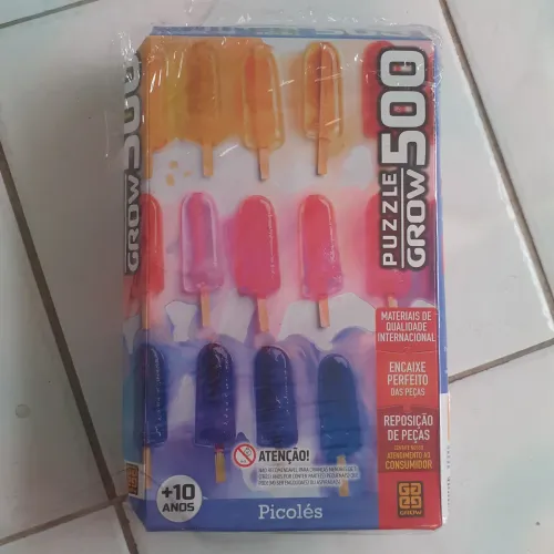 Quebra cabeça puzzle Picolés 500 peças Grow