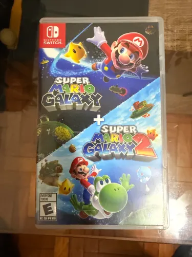 Mario galaxy 1 e 2 nintendo switch e switch 2
