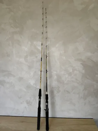 Conjunto de 2 varas para carretilha