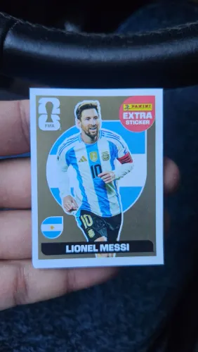 Figurinha Legend Messi (gold)