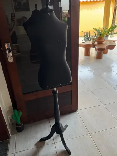 Manequim busto com suporte