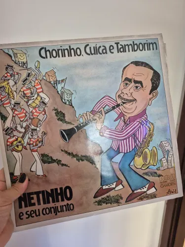 Disco de vinil chorinho cuíca e tamborim - Netinho