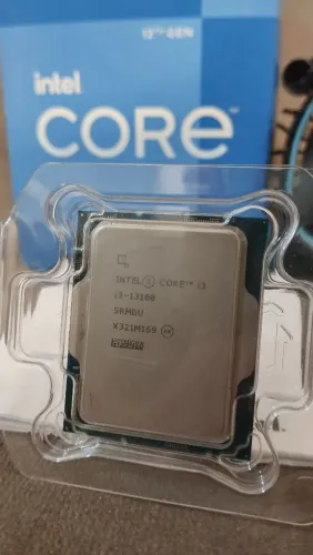 Processador Intel Core i3-13100 com vídeo integrado, décima terceira geração 