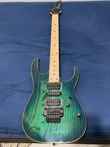 Guitarra Ibanez RG370AHMZ BMT | HSH | Blue Moon Burst