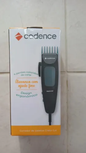 Máquina de Cortar Cabelo e Barba Cadence Crista Cut CAB180 220V Nova