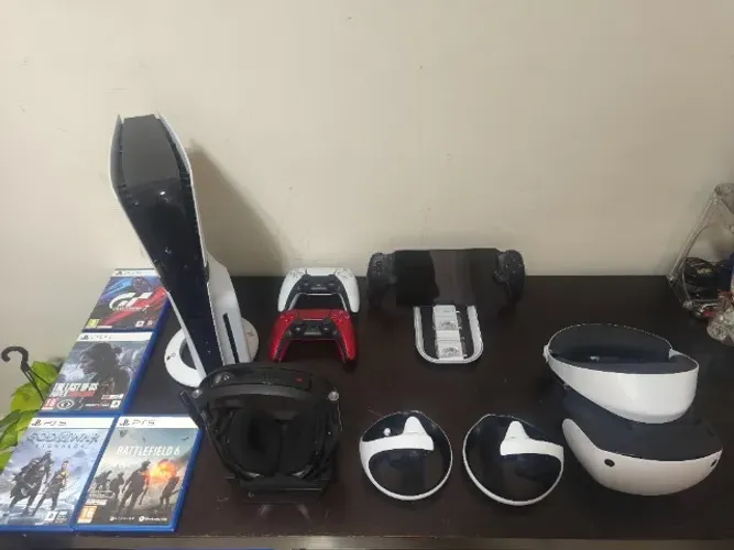 PlayStation 5 Pró com leitor físico mais acessórios