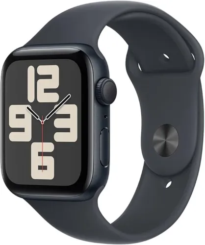 Apple Watch SE GPS + Cellular ? Caixa meia-noite de alumínio - 44 mm ? Pulseira esportiva