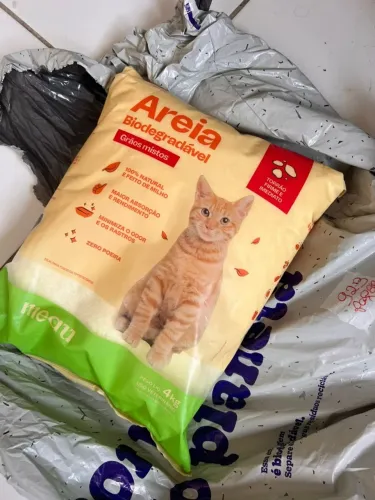 Areia Higiênica Biodegradável MEAU