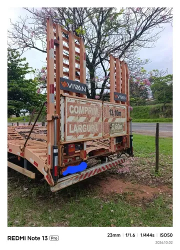 Caminhão prancha Extensiva 3,20