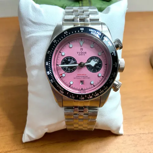 Relógio Tudor Geneve Black Bay Flamingo Pink automatico