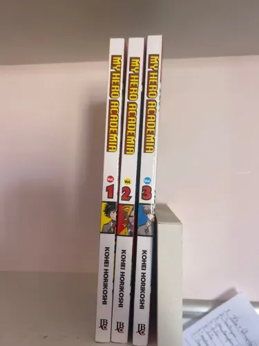 Manga my hero academia vol 1 2 3