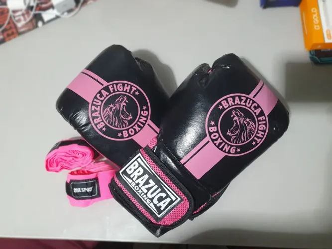 Luva de box feminina