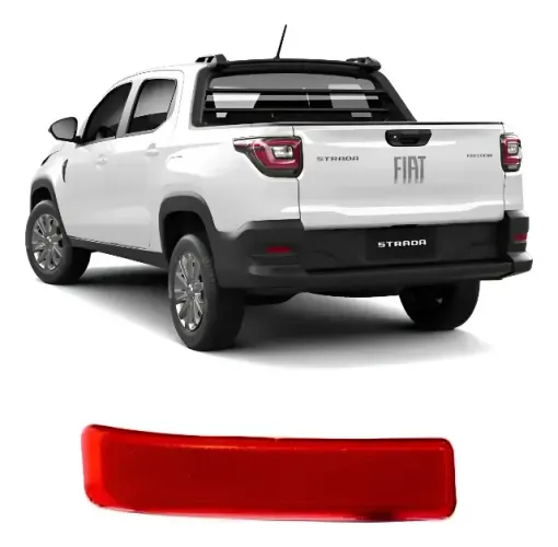 Refletor Esquerdo Para-choque Traseiro Strada 2004 A 2025 51728394
