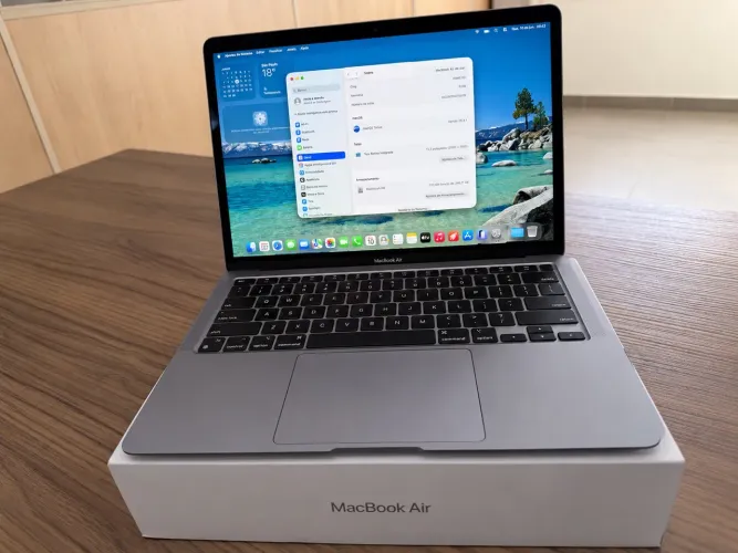 MacBook Air M1 excelente + acessórios