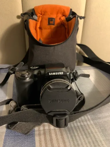 SAMSUNG WB 100 - Semi-Nova | Menos de 2.000 Cliques | Kit Completo