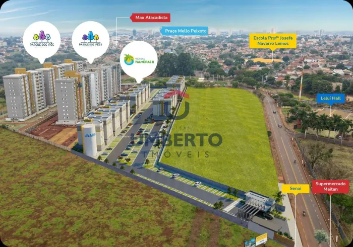 Apartamento 2 quartos para Locação Vila São Luiz, Ourinhos