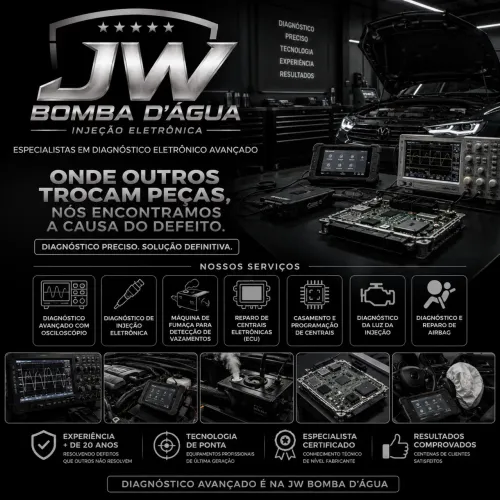 Diagnóstico Eletrônico Avançado | Injeção Eletrônica | Reparo de Centrais | Airbag