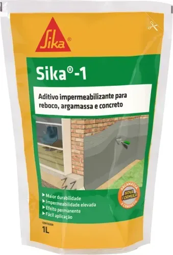 Aditivo impermeabilizante 1 litro, 428010 SIKA
