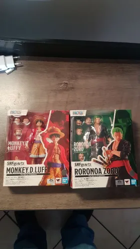 S h figuarts luff e zoro original