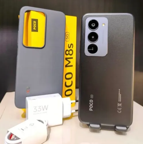 Celular - Top de linha - Neww - Poco M8S 5G + NFC 128/6 Preto - global