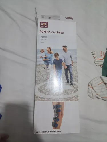 Rom Knieorthese Bort Imobilizador de joelho articulado com regulagem de graus