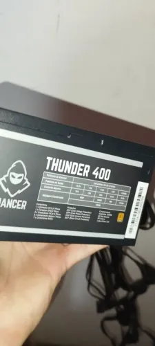 FONTE THUNDER 400W - 1 ANO DE USO USO!!!