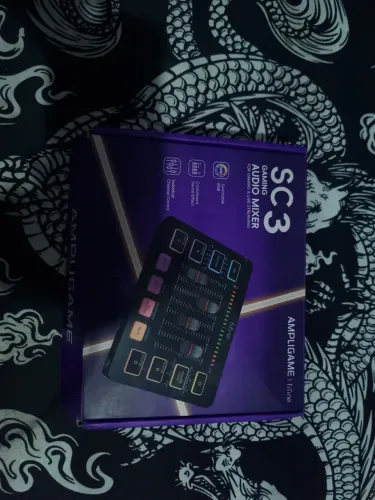 Áudio Mixer/Doc De Áudio Fifine SC3