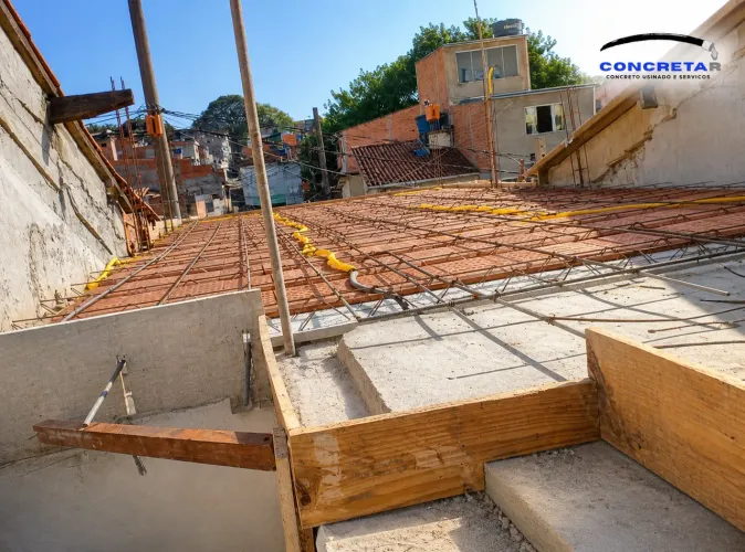 Concreto Usinado para Fundações, Baldrames, Vigas, Pilares e Lajes.