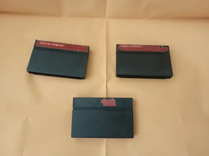 3 Jogos de Master System Originais