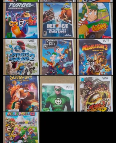 Nintendo wii ...vários jogos