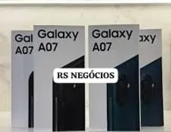Galaxy A07 256gb, Novo Lacrado + Nota Fiscal (Até 12x)