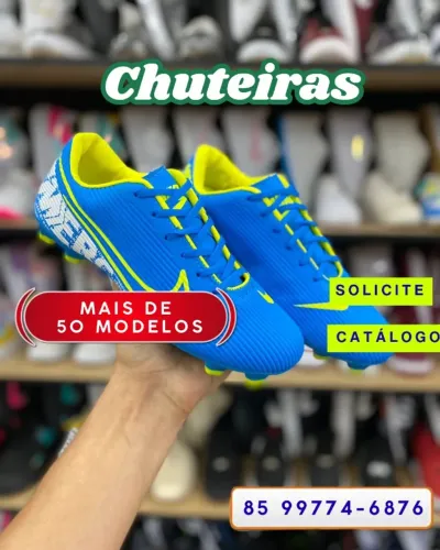Chuteiras novas na caixa