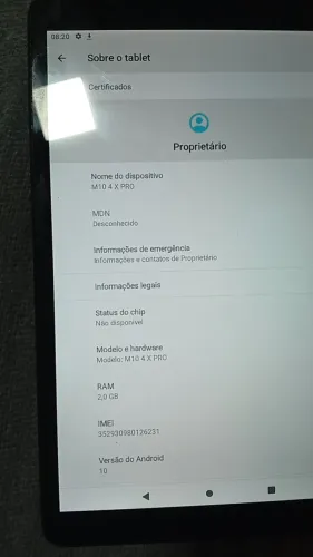 Tablet Multilaser 4g 32gb tela 10 polegadas 2gb memória wi-fi 5G capão redondo 