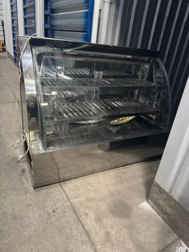 Balcão expositor inox