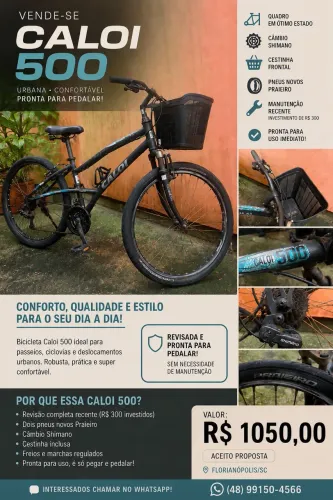 Bike Caloi 500